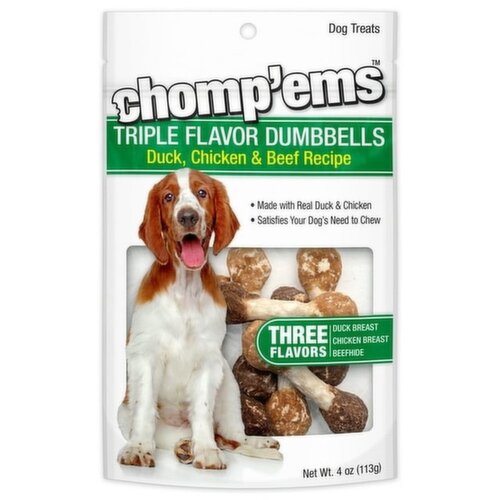 Chompems Triple Flavor Dumbbells 1/4 oz